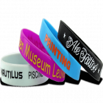Wrist band tags with serial Nos